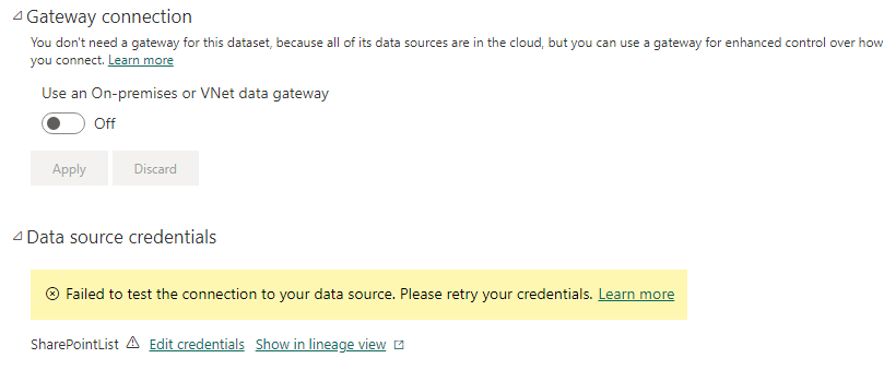 Unable to add OAuth2 Web data source - Microsoft Fabric Community