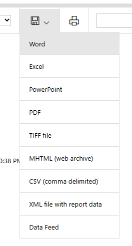 How to add export format as a user-selected parame... - Microsoft ...