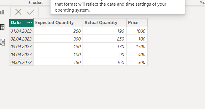 Creation of static table with values from other ta... - Microsoft ...