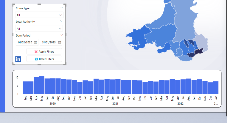 How to use a date slicer to filter constant lines ... - Microsoft ...