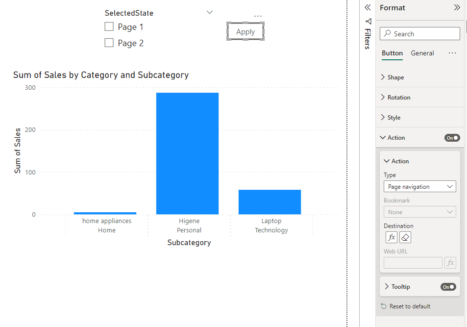 Solved: column based on selection - Microsoft Fabric Community