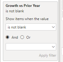 Trying to remove blanks from Matrix - Microsoft Fabric Community