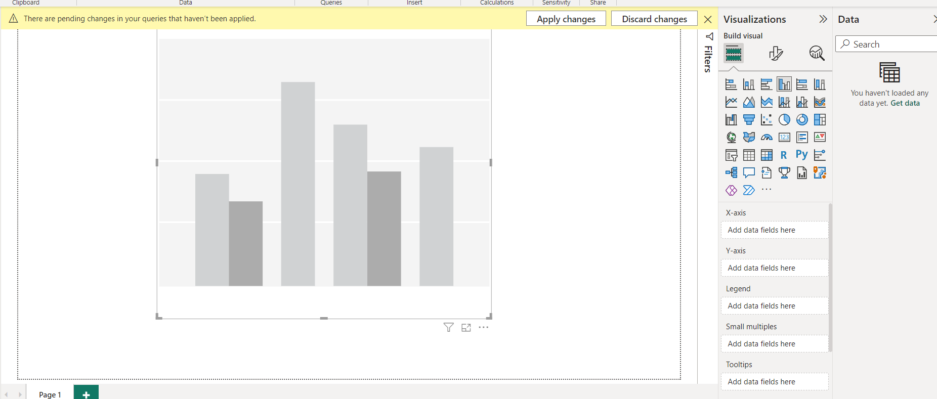 Can Not load data for creating a visualization rep... - Microsoft ...