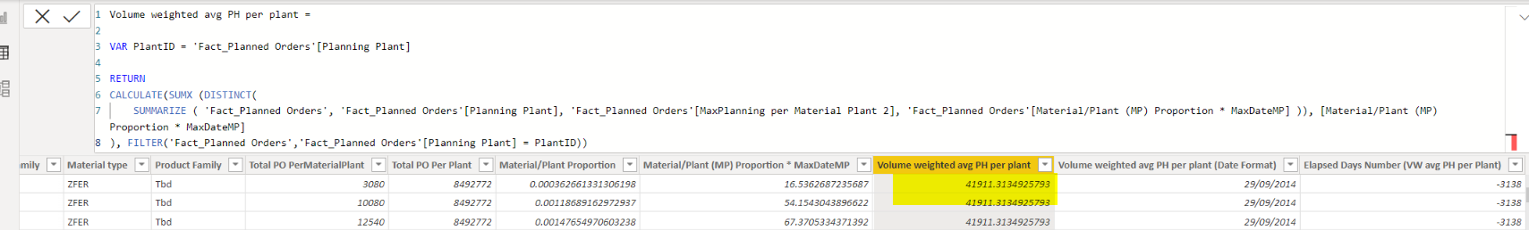 SUMX and SUMMARIZE DISTINCT VALUES - Microsoft Fabric Community