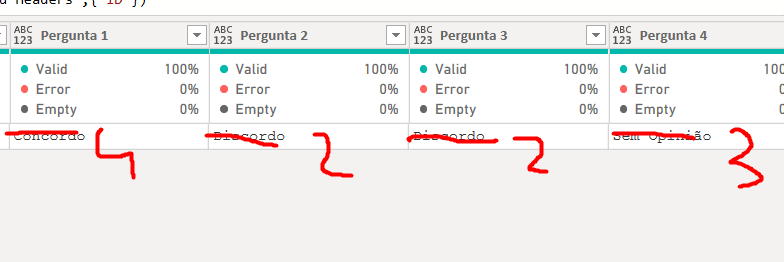 Substitute values for numbers - Microsoft Fabric Community