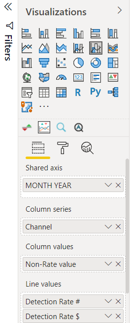 Multiple lines split by Column Series in Line and ... - Microsoft ...