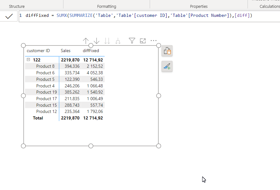 Two Columns and Multiplication in a Matrix? - Microsoft Fabric Community