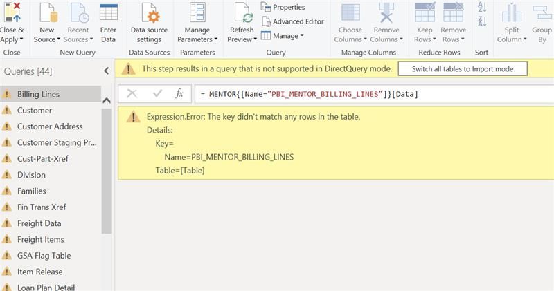 Power BI Dashboard Error - Microsoft Fabric Community