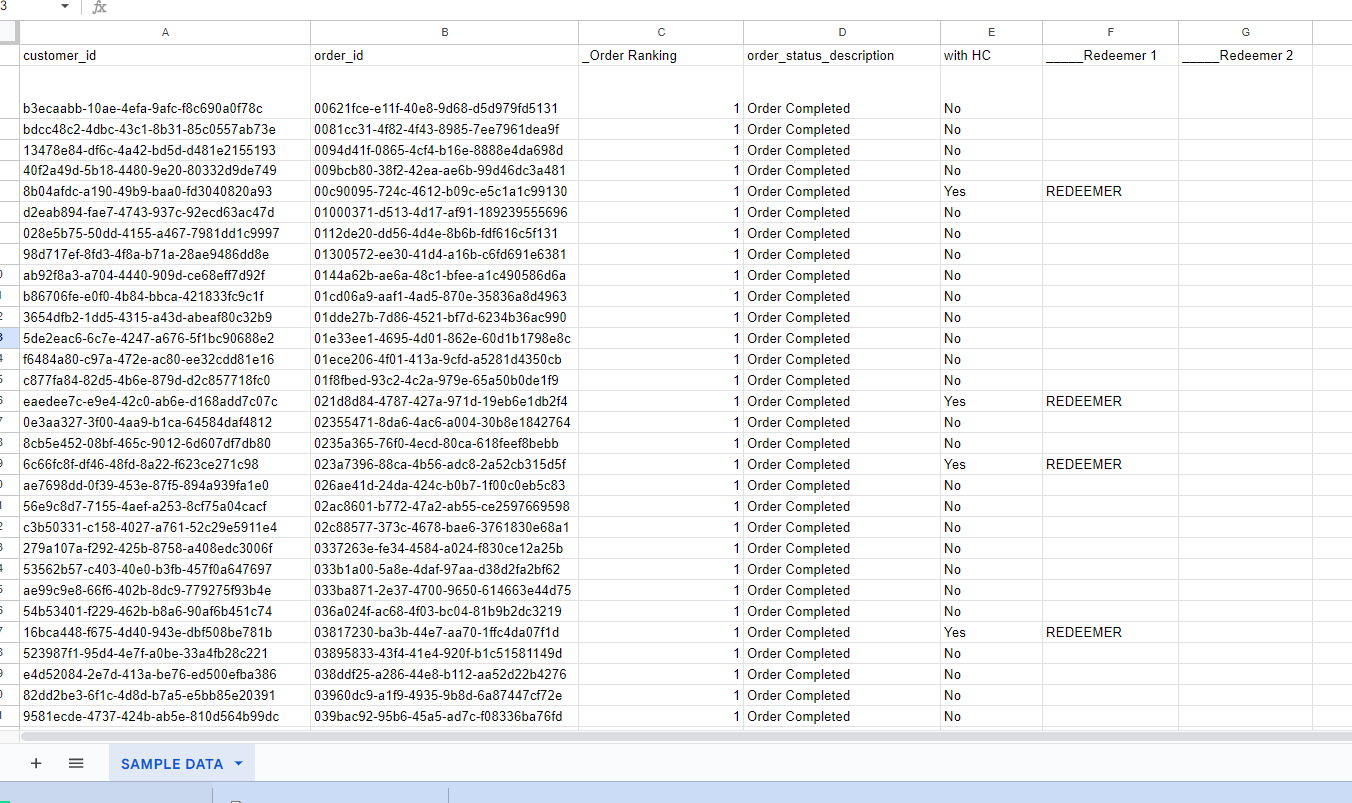 Customer Segmentation - based on order rank 1 or r... - Microsoft ...