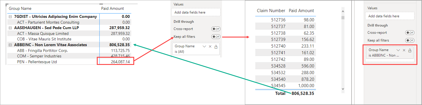 Solved: Drill through problem - Microsoft Fabric Community