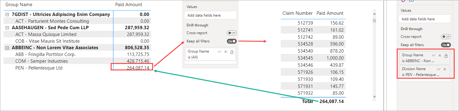 Solved: Drill through problem - Microsoft Fabric Community