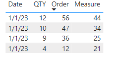 Solved: Subtract from next row - Microsoft Fabric Community