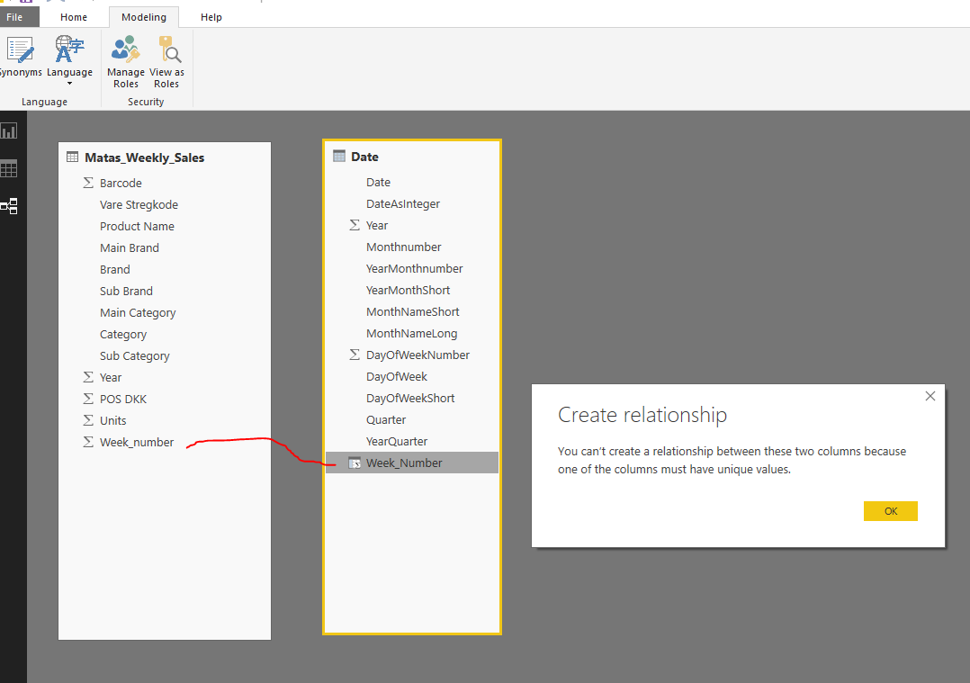 Solved: Calendar table causing problems. - Microsoft Fabric Community