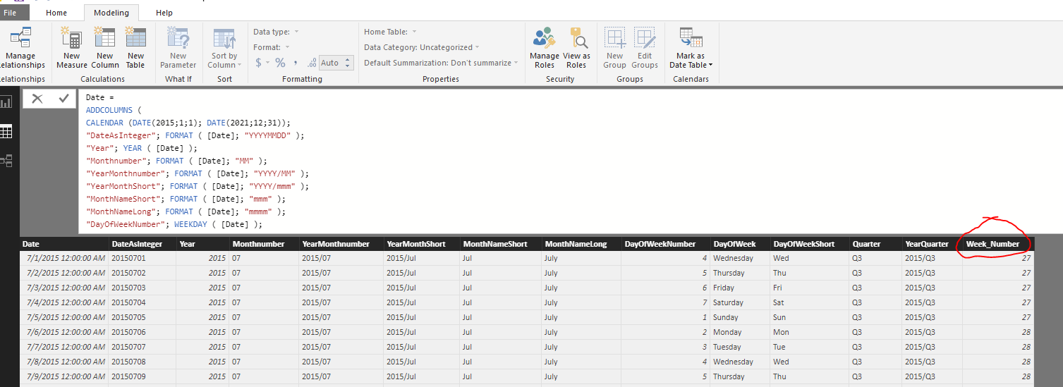 Solved: Calendar table causing problems. - Microsoft Fabric Community
