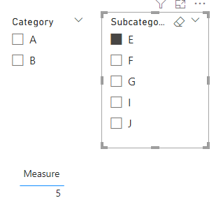 Solved: Measure that relies on slicer - Microsoft Fabric Community