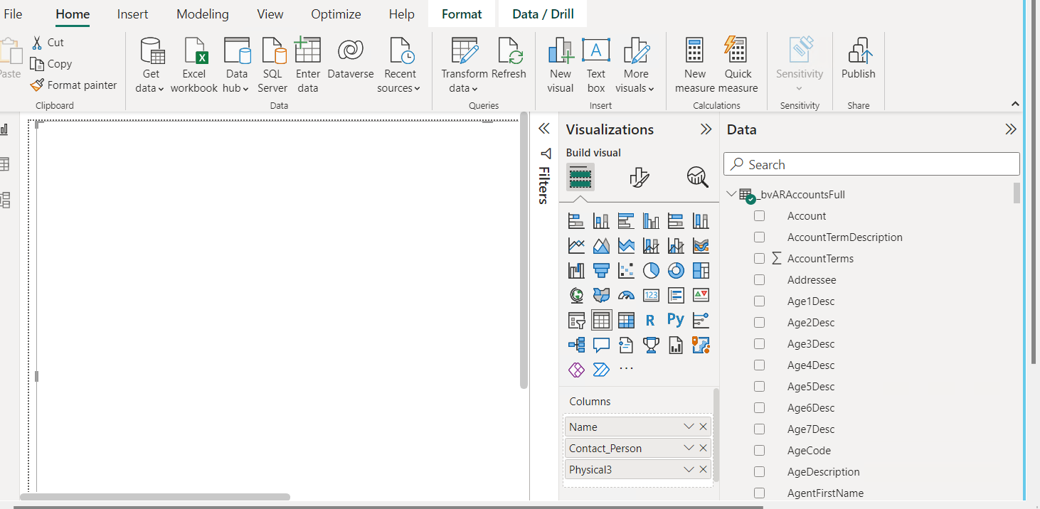 Displaying A Table Visual - Microsoft Fabric Community