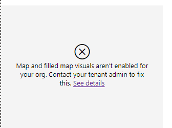 Why Map visual is not working after first time it ... - Microsoft ...