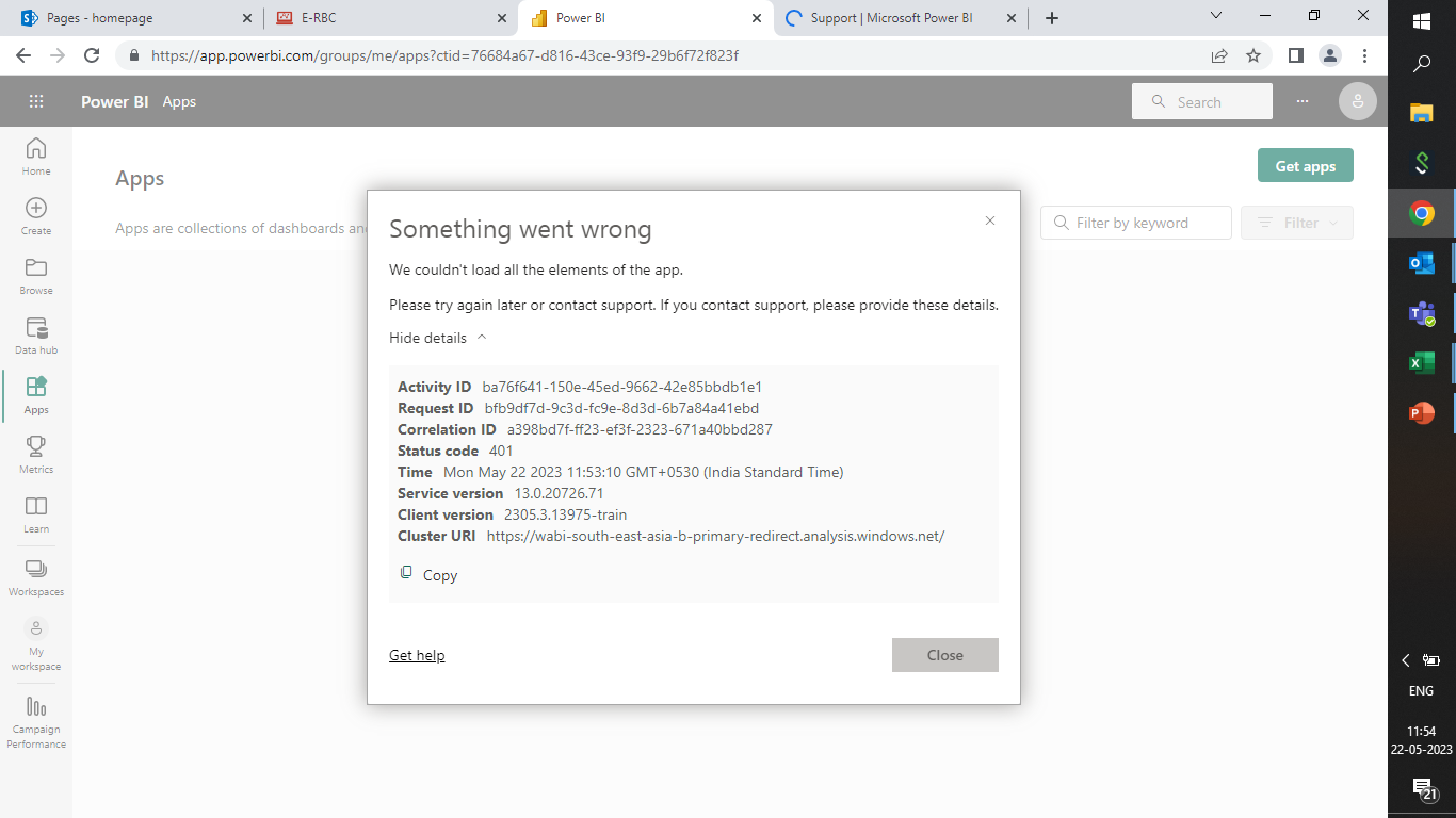 Users unable to access Workspace App - Microsoft Fabric Community