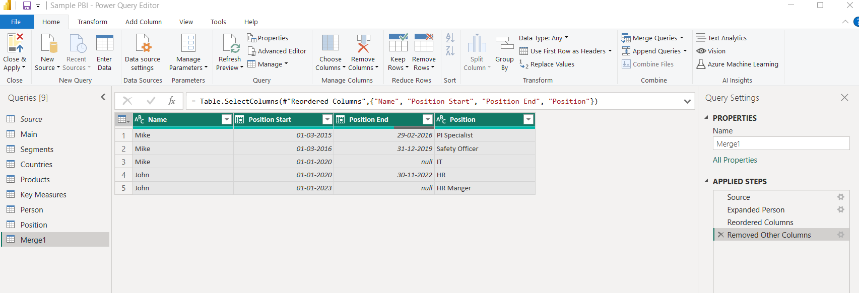 Solved: Lookup Start Date and End Date from another table - Microsoft ...
