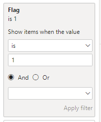 Solved: Filter a column based on another column result in ...