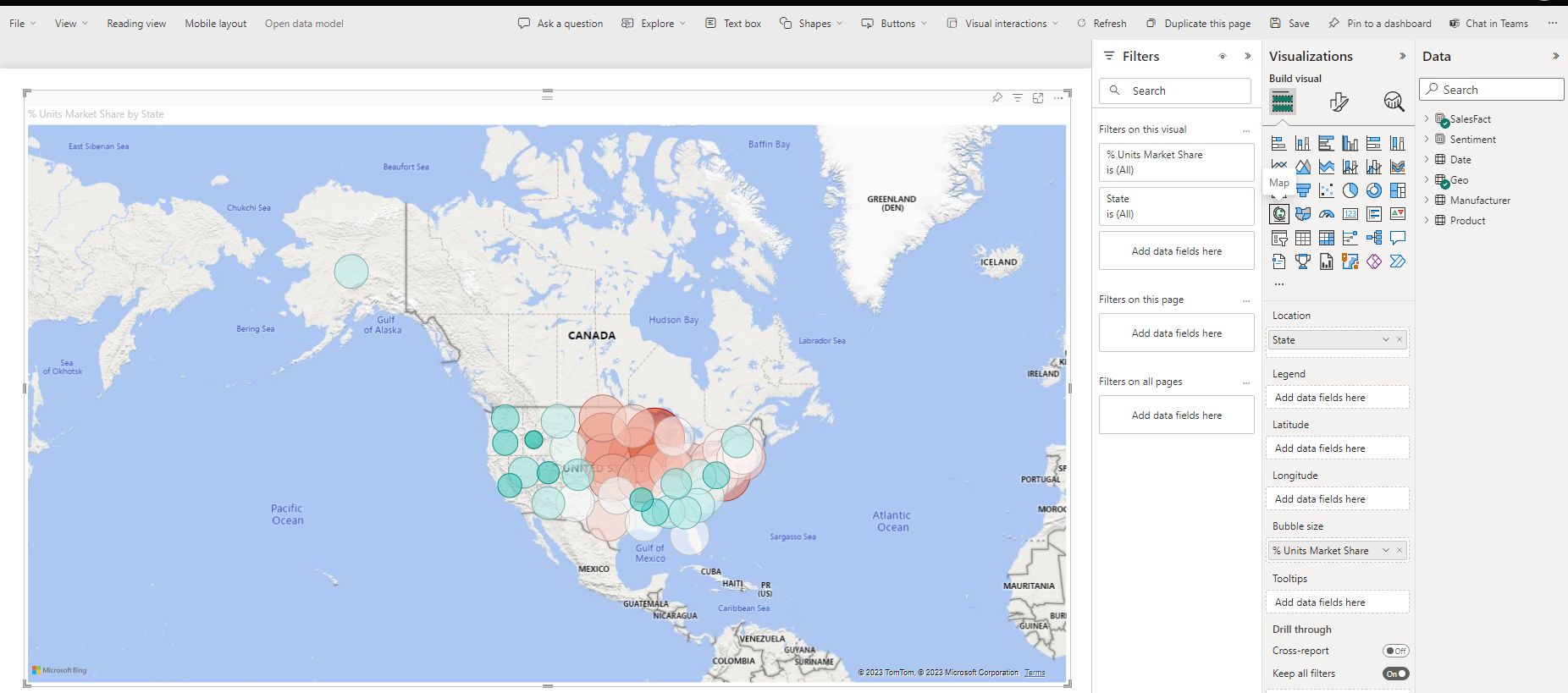 Map visual does not load (blank) - Microsoft Fabric Community