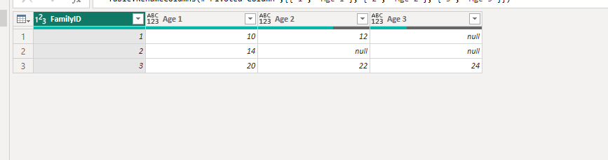 Transform Table - Microsoft Fabric Community