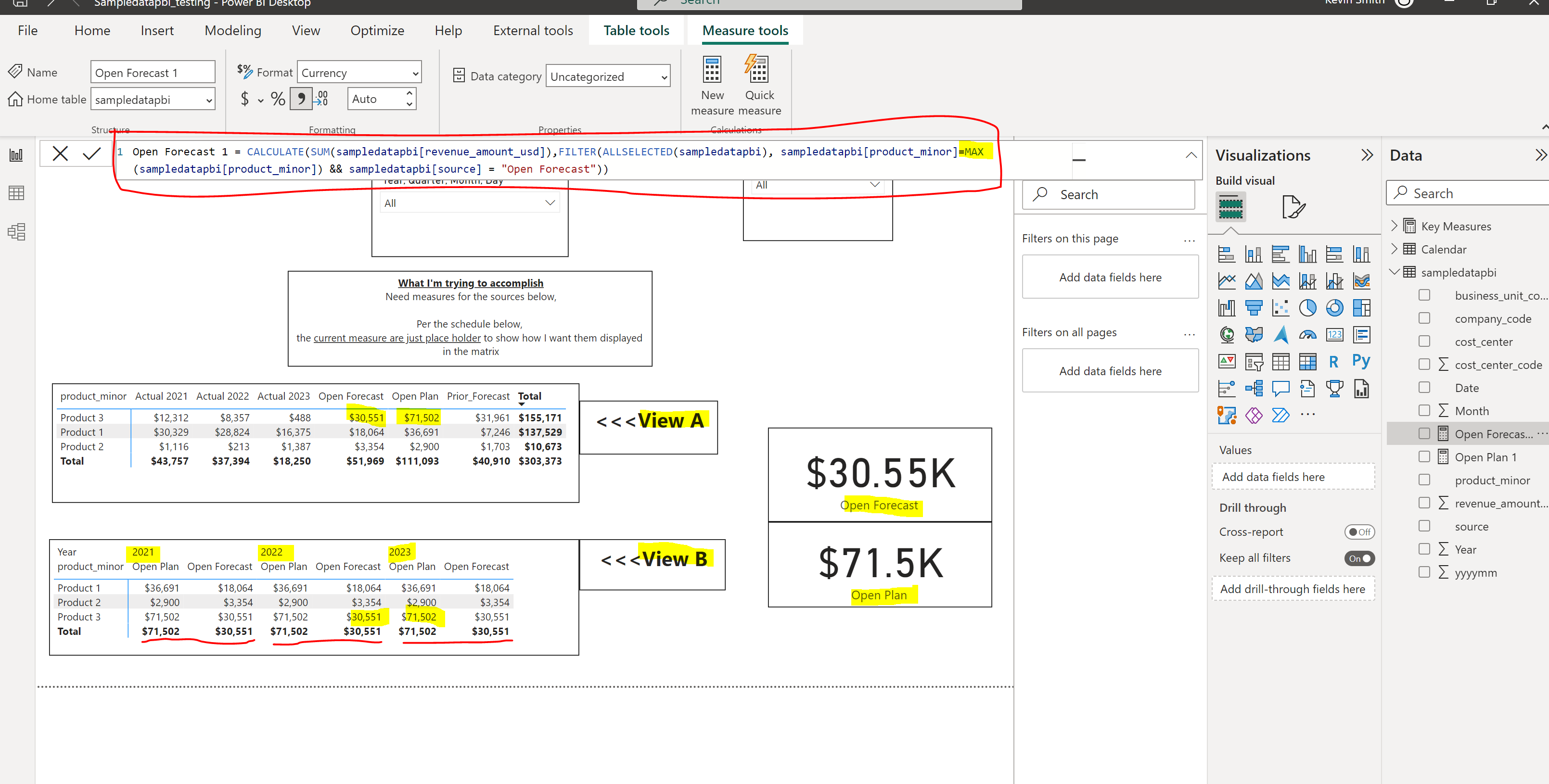 Solved: Dax measure need for matrix - Microsoft Fabric Community