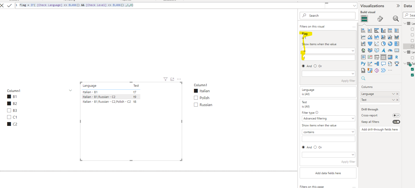 Filter string value separated by comma without spl... - Microsoft ...