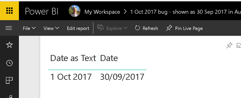 1 Oct 2017 bug - shown as 30 Sep 2017 in Australia locale - web app.PNG