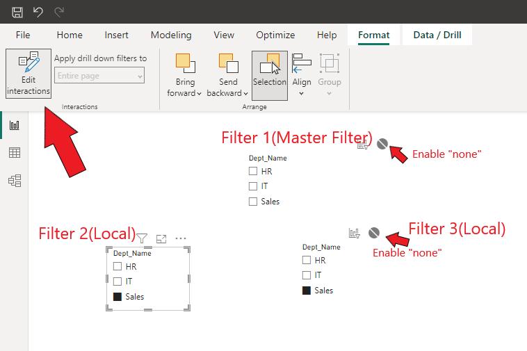 One Way Sync Slicers - Microsoft Fabric Community