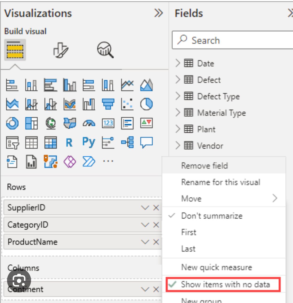 Filter only Impacts one column - Microsoft Fabric Community