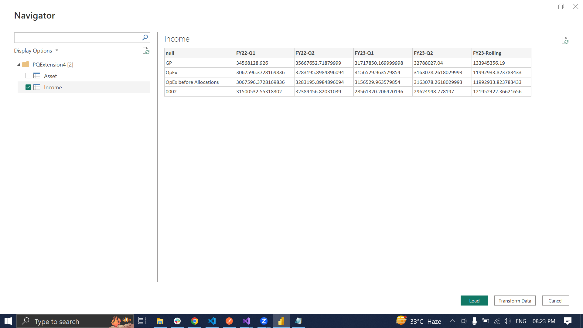 Unable to send my data as a cube to Power BI via c... - Microsoft ...