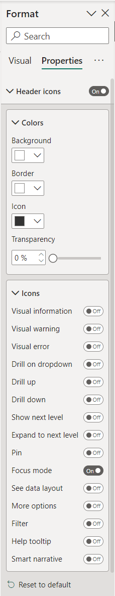 Copy visual header icon option missing in the desk... - Microsoft ...