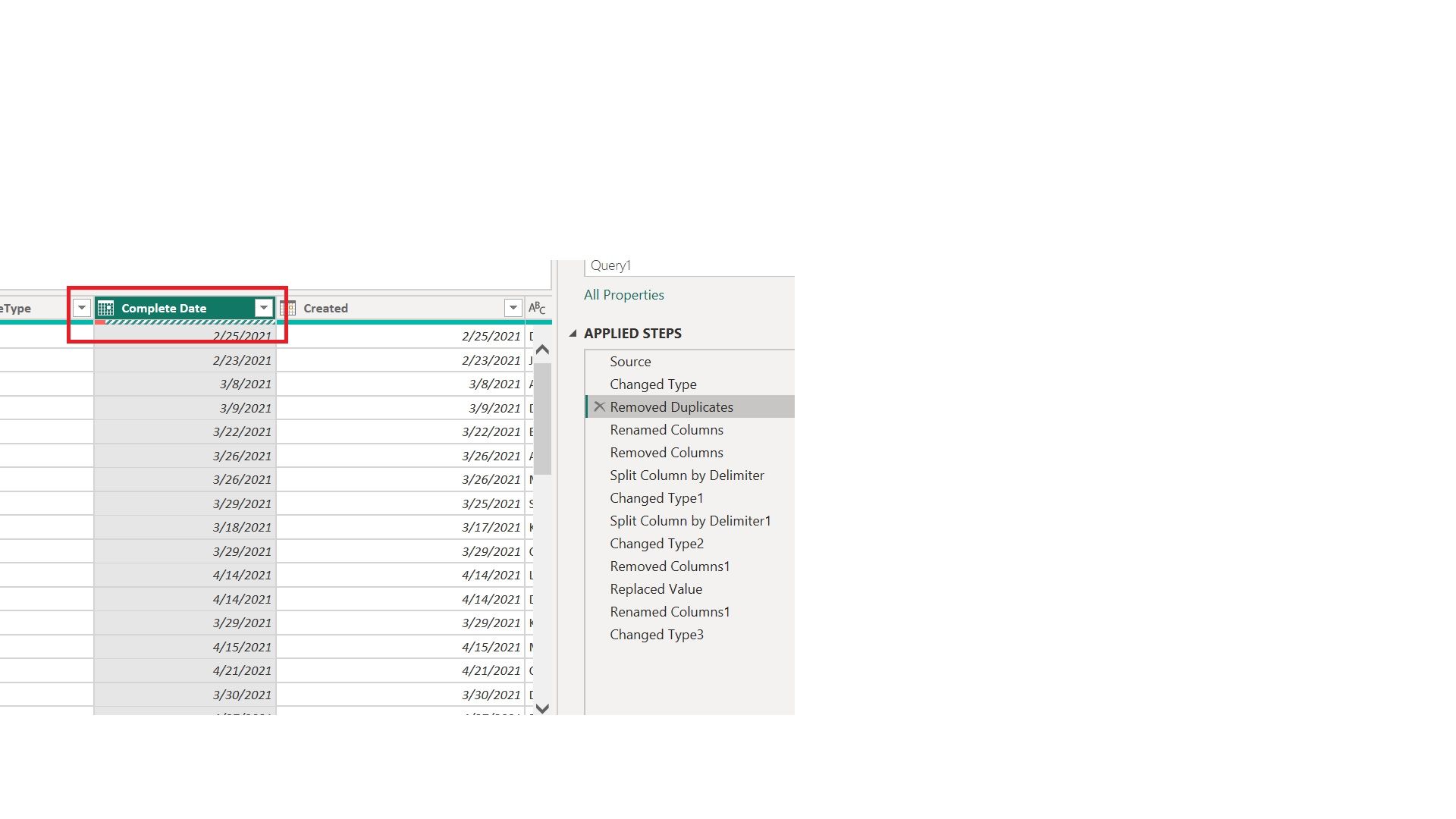error appear on date column - Microsoft Fabric Community