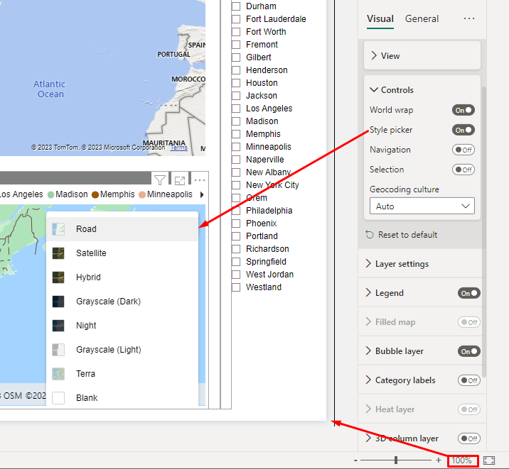 Azure map - Various issues including: Regional lab... - Microsoft ...