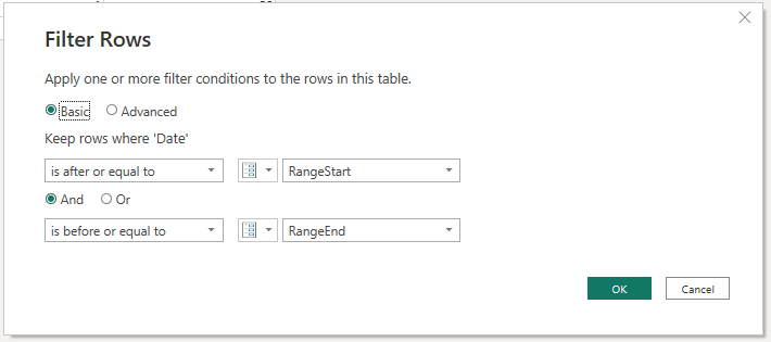 Incremental Refresh - Power BI not detecting param... - Microsoft ...