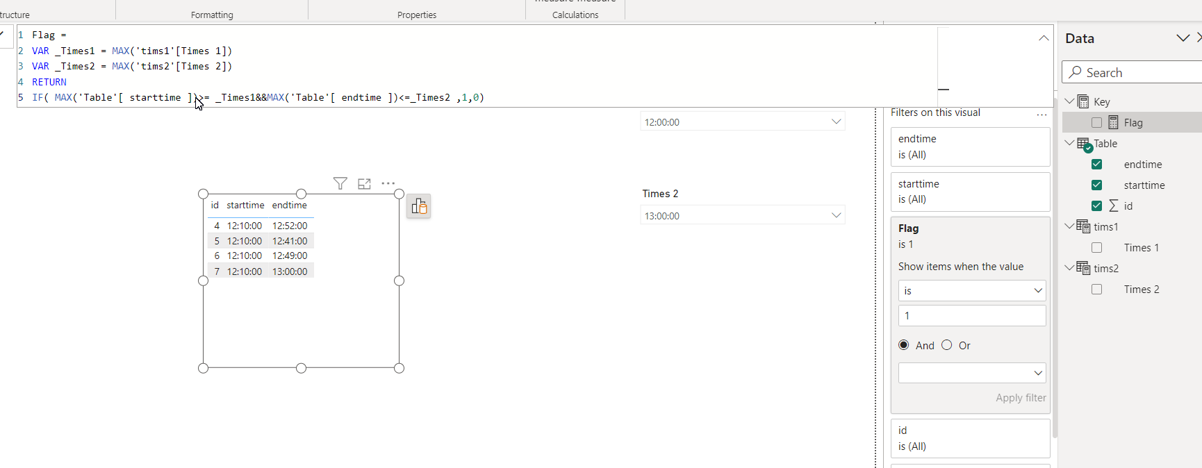 Solved: How to create a slicer the start/end TIME? - Microsoft Fabric ...