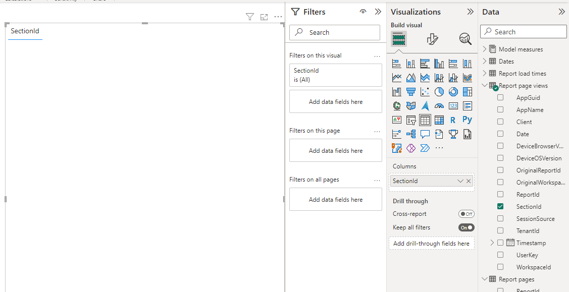 Report usage report data source missing - Microsoft Fabric Community