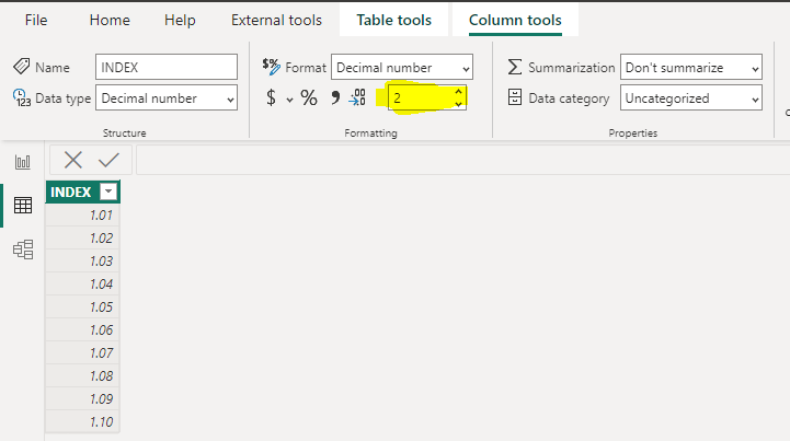 Decimal places in Dataflow - Microsoft Fabric Community