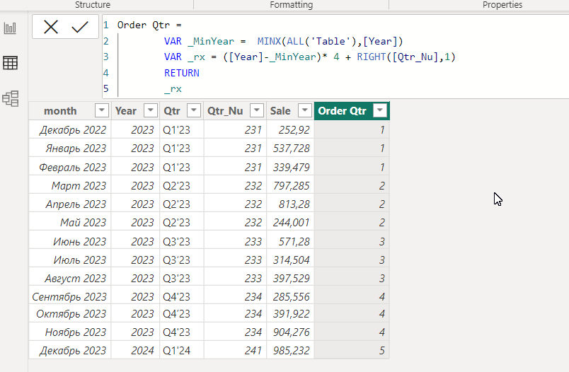 Solved: Quarter visual - Microsoft Fabric Community