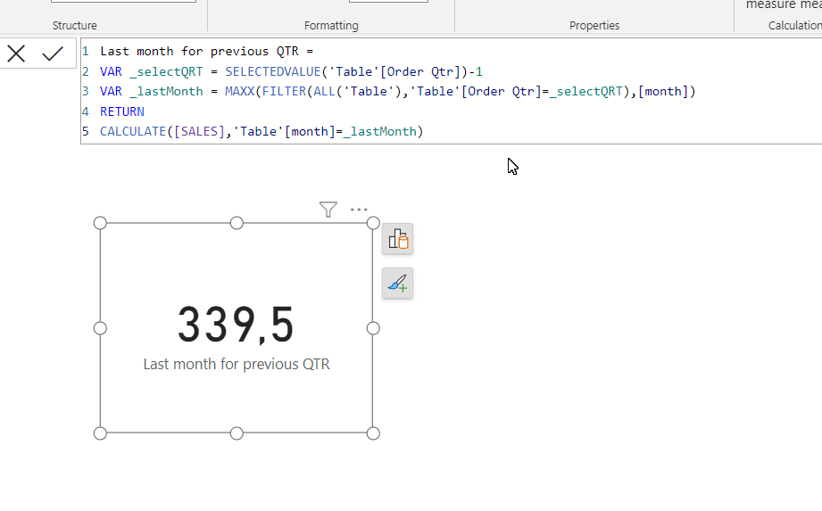 Solved: Quarter visual - Microsoft Fabric Community