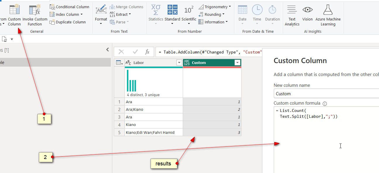 Solved: Count Word which split with (;) in Row - Microsoft Fabric Community