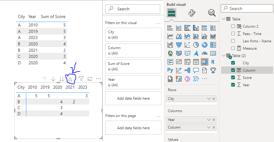 Splitting column items into new columns - Microsoft Fabric Community