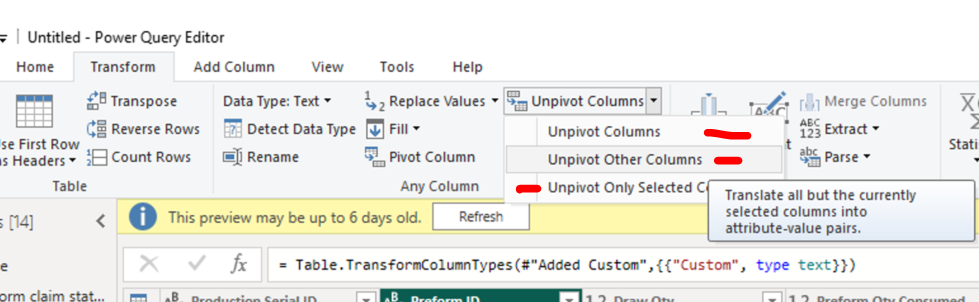 Select multiple columns quickly - Microsoft Fabric Community