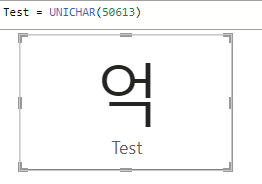 Custom Data Label Error for Korean text - No prope... - Microsoft ...
