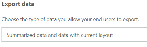 Exporting Power BI Data - Microsoft Fabric Community