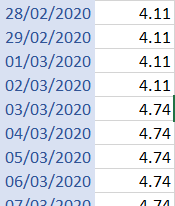 Column to return value from another table based on... - Microsoft ...