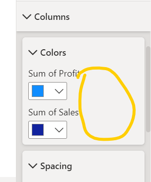 Conditional Formatting on column chart - Microsoft Fabric Community