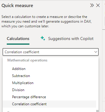 correlation plot missing - Microsoft Fabric Community