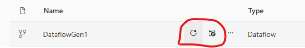 I can't create report from DataFlow - Microsoft Fabric Community